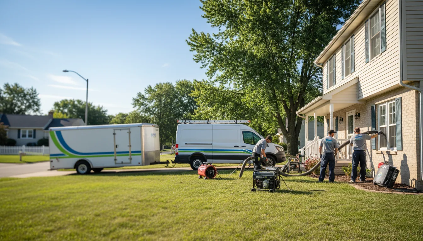 Flooded Basement Restoration And Cleanup With Repair in Casey, IA near me